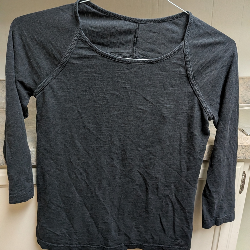 Patagonia Women's Charcoal Long Sleeve Top